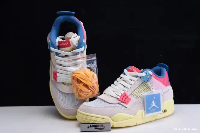 Bmlin Retro 4 Ice Air Union DC9533-800 Jordan Guava 0604